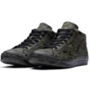 One Star Retro Mid Tops Skateboarding Shoes Unisex Camouflage Green