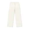 Open Hem Knit Pant Asia Sizing “Egret”