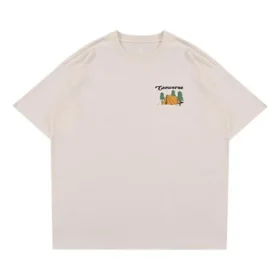 Outdoor Graphic Tee Asia Sizing “Beige”