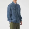 Overhead Shirt Jacket Asia Sizing “Lakeside Blue”
