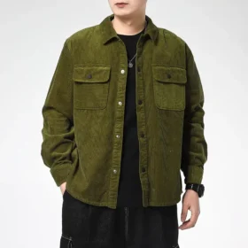 Overhead Shirt Jacket Asia Sizing “Olive Green”