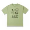 Oversized Fun Graphic T-Shirt Asia Sizing “Vitality Green”