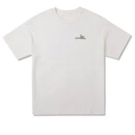 Oversized Park Graphic T-Shirt “Egret”