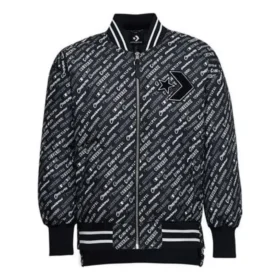 Padded AOP Bomber Asia Sizing “Black White”