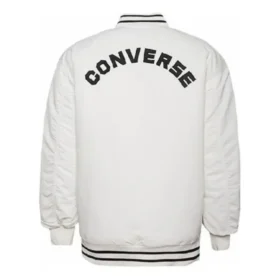 Padded Bomber Asia Sizing “White Black”