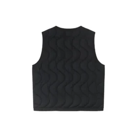 Padded Vest Asia Sizing “Black”