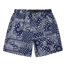 Paisley Pattern Shorts Asia Sizing “Navy”