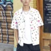 Park Gym All Over Print Shirt Asia Sizing “White”