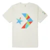 Peace & Unity Cotton Jersey T-Shirt Asia Sizing “Egret”