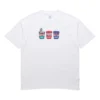 Pics Applique Short-sleeve Tee Unisex White