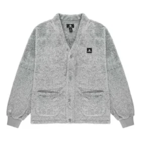 Pile Fur Cardigan Asia Sizing “Grey”