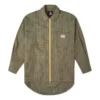 Pocket Oversized Woven Shirt Asia Sizing “Olive Green”
