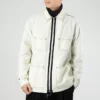 Pocket Woven Long Sleeves Jacket Asia Sizing “White”