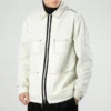 Pocket Woven Long Sleeves Jacket Asia Sizing “White”