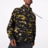 Polar Fleece Archive Camo Funnel Top Sweatshirt Asia Sizing “Camo Green”