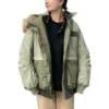 Premium Fashion Mid Down Jacket Asia Sizing “Army Green”