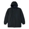 Premium Mid Down Hooded Jacket Asia Sizing “Black”