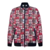 Printed Utility Bomber Asia Sizing “Red White”
