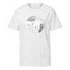 Printing Casual Short Sleeve Round Neck White