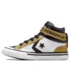 Pro Blaze Strap Sneaker “White Gold Black”