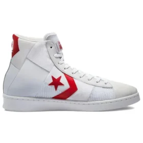 Pro Leather High “Summer Drip – White University Red”