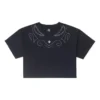 Proud To Be Oversized Cropped T-Shirt Asia Sizing “Black”