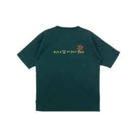 Put-a-Smile-On-Your-Face Logo T-Shirt Asia Sizing “Green”