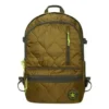 Quilted Straight Edge Backpack “Moss”