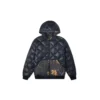 Real Tree Reversible Jacket Leaves Printing Asia Sizing “Black”