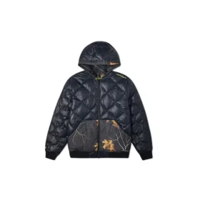 Real Tree Reversible Jacket Leaves Printing Asia Sizing “Black”