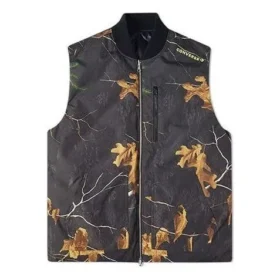 Realtree Printed Reversible Down Vest Asia Sizing “Black”