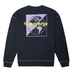 Renew Graphic Crewneck Sweatshirt Asia Sizing “Black”