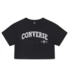 Retro Chuck Cropped T-Shirt Asia Sizing “Black”