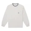 Retro Chuck Long Sleeve Slub Pocket T-Shirt Asia Sizing “White”