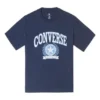 Retro Collegiate Graphic T-Shirt Asia Sizing “Blue”