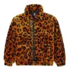 Retro Leopard print Loose Jacket Couple Style Asia Sizing “Brown”