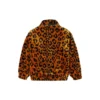 Retro Leopard print Loose Jacket Couple Style Asia Sizing “Brown”
