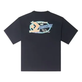 Retro Sail Boat Graphic T-shirt Asia Sizing “Black”
