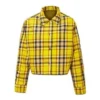 Reversible Plaid Shirt Jacket Asia Sizing “Yellow”