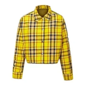 Reversible Plaid Shirt Jacket Asia Sizing “Yellow”