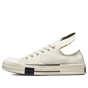 Rick Owens x DRKSHDW DRKSTAR Chuck 70 Low “Egret”