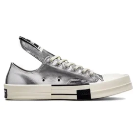 Rick Owens x TURBODRK Chuck 70 Low “Silver Lacquer”