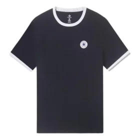 Ringer Short Sleeve Tee Asia Sizing “Black”