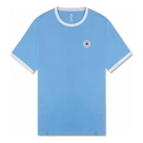Ringer Short Sleeve Tee Asia Sizing “Light Blue”