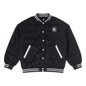 RPC Padded Baseball Bomber Jacket Asia Sizing “Black White”