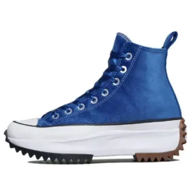 Run Star Hike High-Top Canvas Shoes Blue