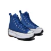 Run Star Hike High-Top Canvas Shoes Blue