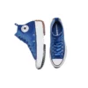 Run Star Hike High-Top Canvas Shoes Blue