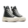 Run Star Hike Leather High Top “Sparkly Black”