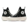 Run Star Hike Leather High Top “Sparkly Black”